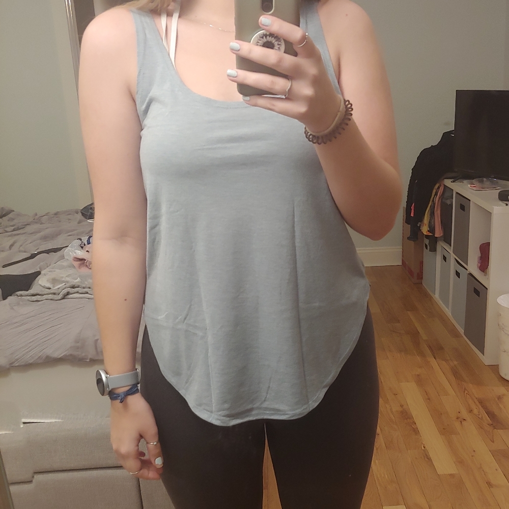 ❤ 2/$10 T-shirts ❤  Blue tank top